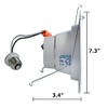 5-6 inch Recessed LED 15W Soft White Retrofit Downlight Kit