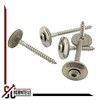 Pack of 100 Spengler Screws with Sealing Washer 20 mm