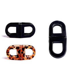 Hair Clip, Magnet, Set of 2, Magnetic Hair Clip, Strong, Non-Tracing, Hair Clip, Magnetic, Barrette, Simple, Stylish, Tortoise Shell Style, Bangs, Clip, Hair Ornament, Busy Mornings, Hair, Half Up