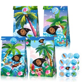 JeVenis Moana Birthday Party Supplies Moana Party Boxes Moana Party Favors Treat Goodies Sweets Favors Bags Boxes for Birthday Baby Shower