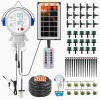 50ft Solar Automatic Drip Irrigation System Garden Watering System with