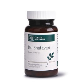 Classic Ayurveda - Organic Shatavari (herbal powder) - 1 pack (1 x 60 g; approx. 120 pellets) - Organic