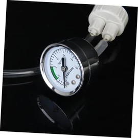 ORFOFE DIY Aquarium Co2 System D201 Generator Kit Air Lock Pressure Gauge Random Color