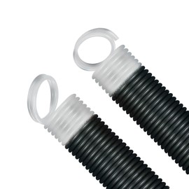 2 Pack 25" Garage Door Springs for 7 FT Garage Doors Doors - Made in USA (110 LBS White End 2 Springs)