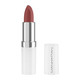 Manhattan Lasting Perfection Satin Lipstick 870 Mauve Quartz, Lipstick for Intense, Long-Lasting Colour and Moisturising Care