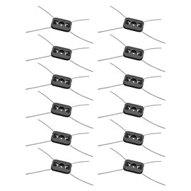 Qnbes 0.2 Inch 5.5 MM 12 Pcs 4 String Trimmer Replacement Blades, Steel Line Wire Electric Weed Trimmer Head Fit for Cordless Grass Trimmer, Line Trimmer Replacement Head Weed Wackers Attachment