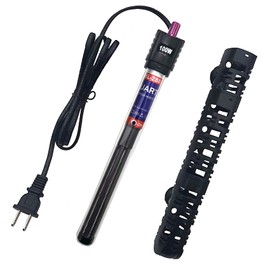 ZHGSERVU Aquarium Heater 100W/300W/500W Fish Tank Heater Submersible Auto Thermostat Turtle Tank Heater 10-90 Gallon with Protective Sleeve and 3 Suckers