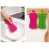 2PCS Silicone Dish Scrubber,Multi-Purpose&Efficient Kitchen Gadgets | for Kitchen Dish