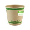 Responsible Products Smooth Insulated Paper Hot Cups (squat), Tree-Less™ Compostable