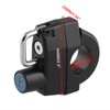 Qiilu Helmet Lock, Universal Motorcycle 22 mm Handlebar Helmet Lock