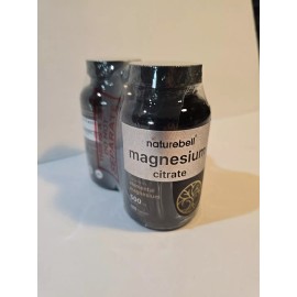 NatureBell Lot Of 2 Naturebell MAGNESIUM GLYCINATE 500mg Chelated for Absorption 240 Caps