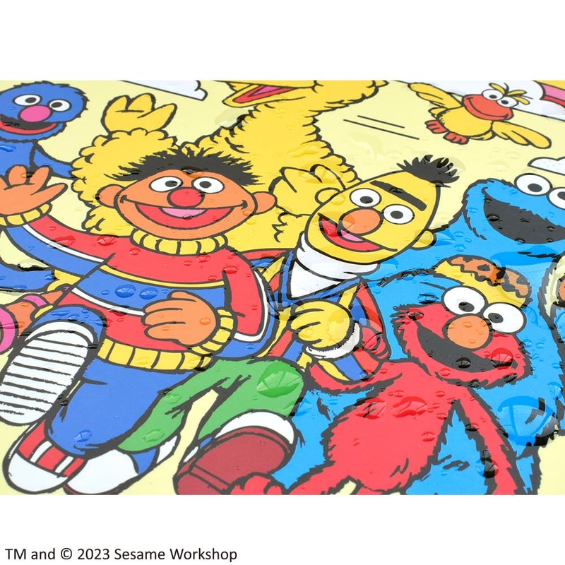 Sesame Street Clipboard, Cream Yellow/Blue [ST-ZSS0007]