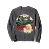 Vintage Santa Claus Merry Christmas Face Old Fashioned Sweatshirt