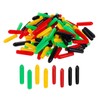sourcing map Pack of 100 Rubber End Caps 2 mm