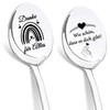 DIKARIYA Schön Dass es Dich Gibt Gifts, Coffee Spoon with