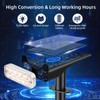 HOFLYW Solar Spotlights Outdoor Waterproof Landscape Path Lights Solar Dusk