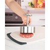 Brigii 304 Stainless Steel Burger Press - 4.5" Hamburger Patty