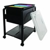 Innovative Storage SpaceMaker™ Fold 'N Roll™ Cart System, 21 3/4"H