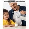 Breast Milk Pitcher, Mason Jar 32 oz, Heavy Duty Wide