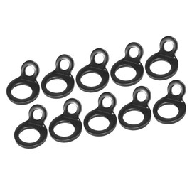 A ABSOPRO Tie Down Anchors Hooks Strap Rings for Motorcycle ATV (Set of 10)