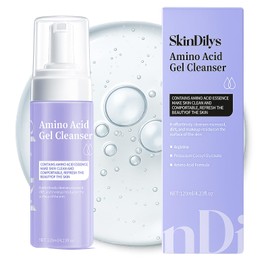 SkinDilys オーストラリアブランド アミノ酸ジェルクレンザー 120ml / ダブルモイスチャライジングファクター、水分と油分のバランス、そしてマイルドな界面活性剤が効果的に洗浄し、肌の自然な水分バリアを維持します