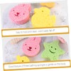 minkissy 6 Pieces Children's Bath Sponge Star Bath Sponge Bath