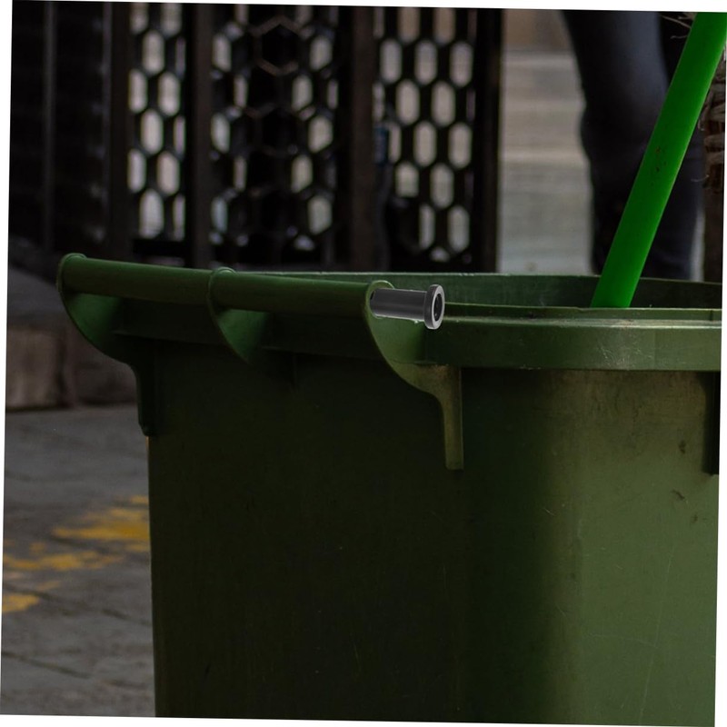 Parliky 6pcs Garbage Bin Lid Latches Trash Can Latch Outdoor