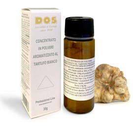 Powder Concentrate with White Truffle, 30 g, Extra Strong for Professional Use, Concentrate with Truffle. D.O.S. Specialità al Tartufo since 1940