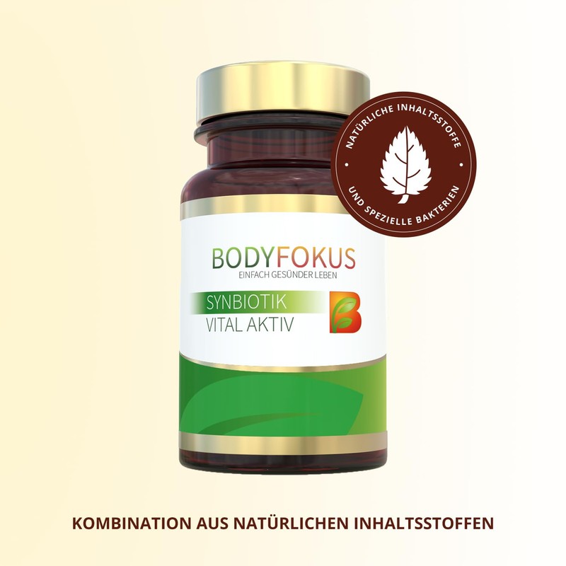 BodyFokus SynBiotik Vital Active Special Bacteria Strains & Prebiotics -