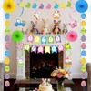 Easter Decorations Set, Pre-strung Happy Easter Decorations Includes Happy Easter