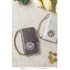 Salon de Alphard Smartphone Strap, Wrist Strap, Short Chain, Leather,