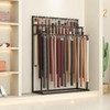 SLVUAFRN Floor Mounted Belt Hanger, Metal Men Closet Display Stand