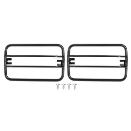 Turn Side Signal Light Protect Guards Black Grille Cover Fits for Jeep wrangler TJ 1997-2006