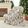 Cozy Bliss Gnome Throw Blanket Christmas Blanket Warm Plush Throw