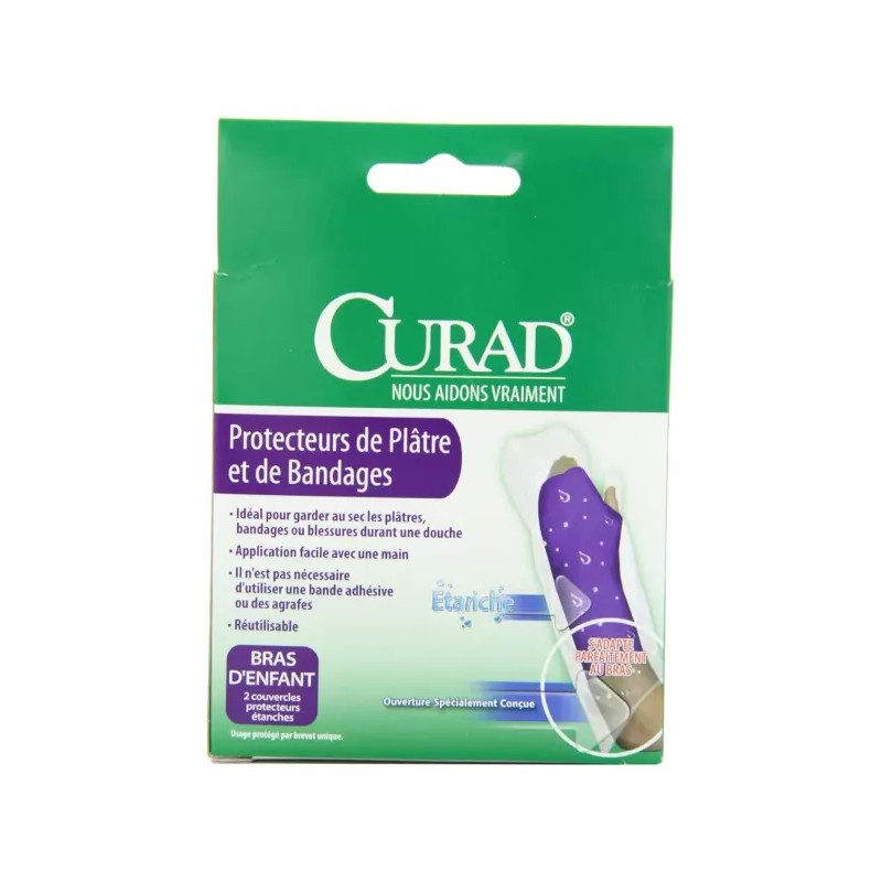 CUARD 깁스 및 붕대 보호대 팔 방수 2 카운트 CUARD