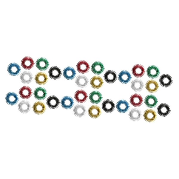 Beavorty 36pcs Finger Massage Acupressure Tool for Fidget Toy for