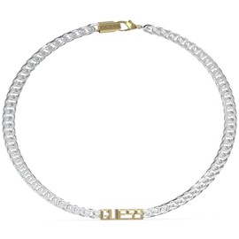 Guess Jewellery Man JUMN03204JWYGSTT-U Brand One Size Non Precious Metal No Gemstone Necklace, Non-precious metal, No Gemstone