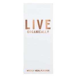 Creative Brands Santa Barbara Design Studio Table Sugar Meal Planner, 3.5" x 9", Live Organically