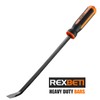 REXBETI Pry Bar Set, Heavy Duty Pry Bar 4-Piece Mechanic