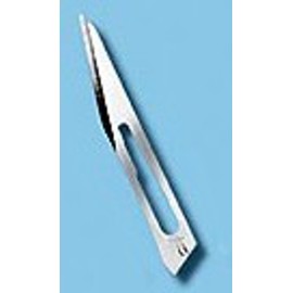 Sterile Scalpel Blade #11, Pack of 100 for Scalpel Handle #3, 5, 7