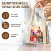 Handy Laundry Premium Clear Tote Bag - Large Transparent Bag