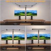 Genswin Led Desk Lamp Wireless w/Remote, 24W Double Head Architect