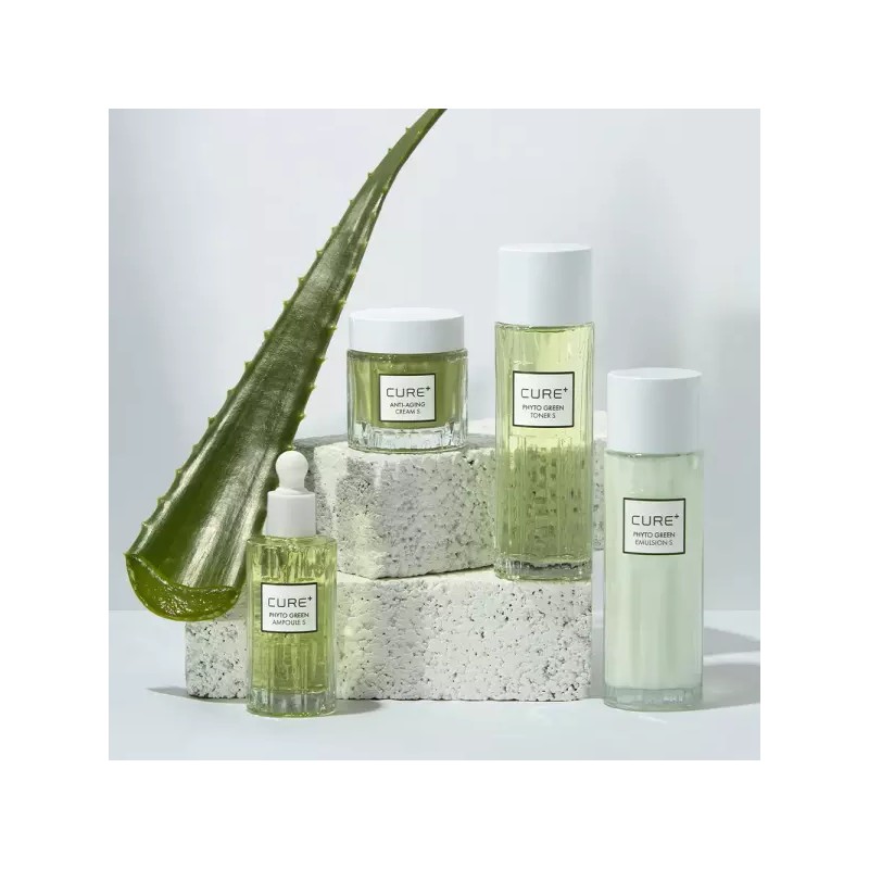 Kim Jeong Mun Aloe 김정문알로에 큐어 안티에이징 크림S 50g 3개