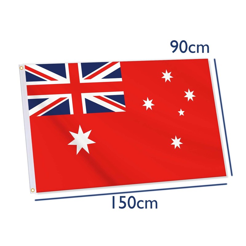 Australia Red Ensign Flag,3x5 FT Civil Flag,36x60 Inch Large Digitial