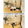 CRLL 3-in-1 Bedside Lamp with Wireless Charger & USB Port,