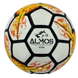 Almos Ultra Soccer Ball – For Club Match, Training, Match Performance, Indoor & Outdoor Soccer, Suitable for Grass & Astro | 32 Panel, BUTYL Rubber Bladder | Size 5 for Youth & Adult Soccer Players |