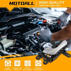 MOTOALL Inside Door Handle Front Left Side 82610D5000 Fit for Kia Optima 2016-2020, Silver