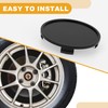 Partuto 4 Pcs 76.3mm 3.00" OD - Universal Car Wheel