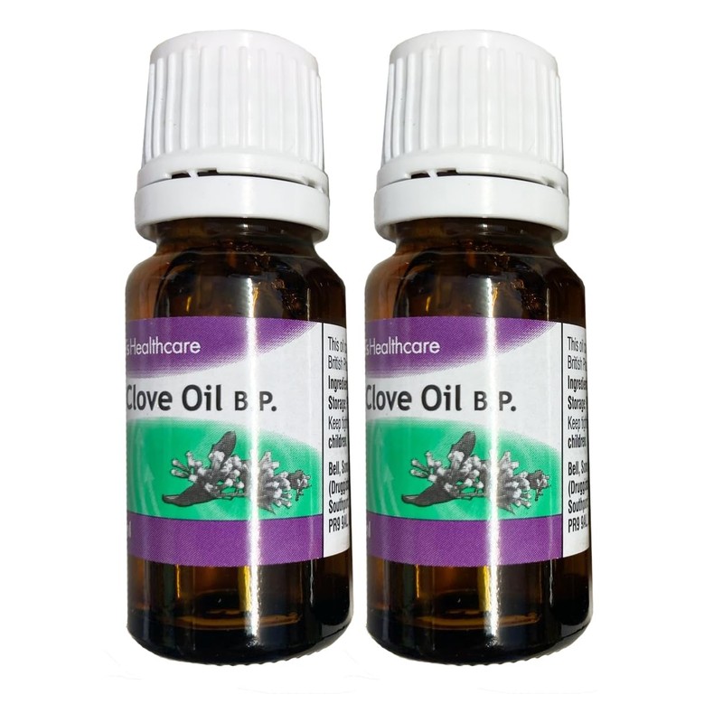2X 10ml Bells Clove Oil – Bundled by Smart Cutie