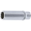 BGS 10160 | Socket, Gear Lock, deep | 6.3 mm